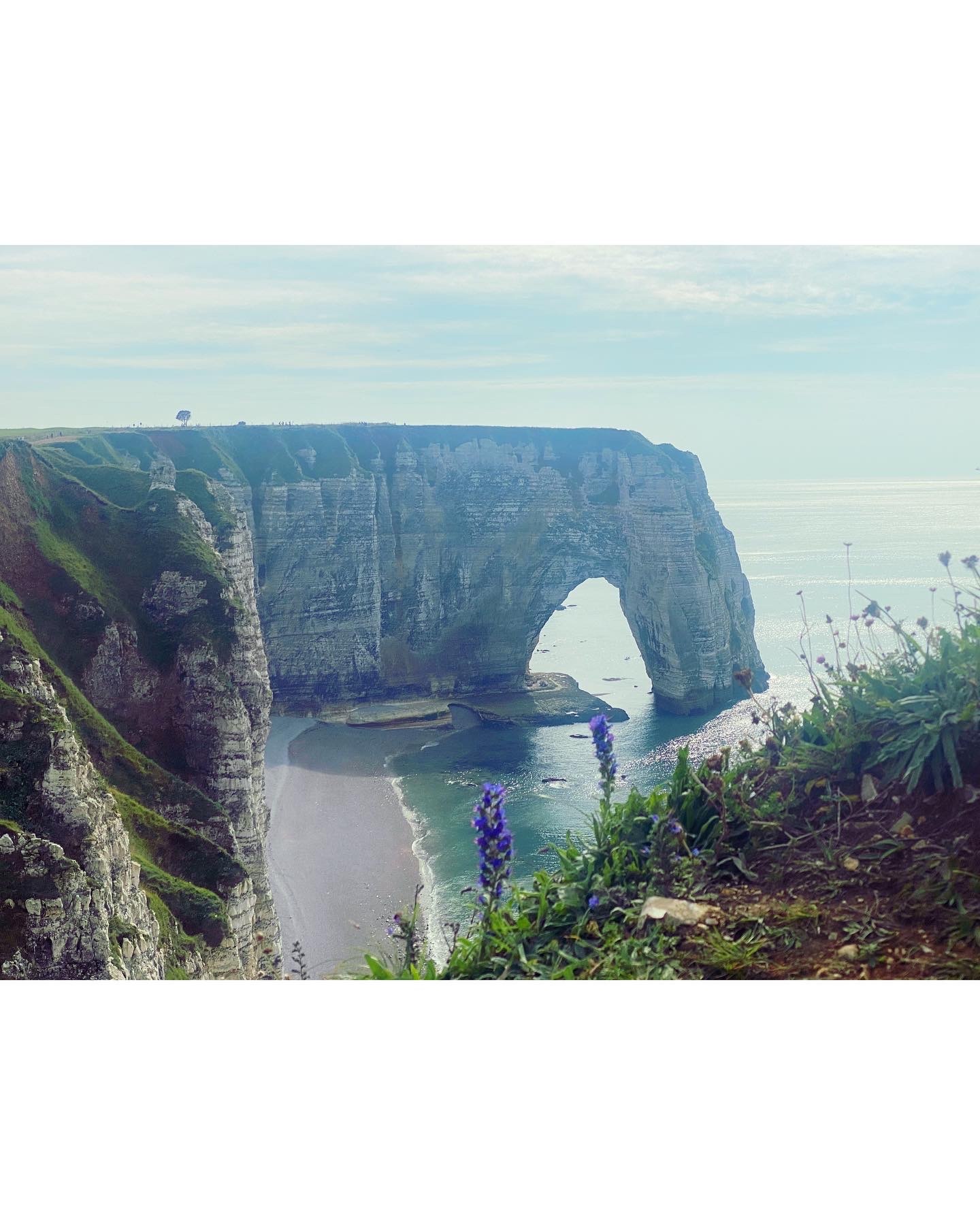 Cliffs of Étretat in Normandy, France