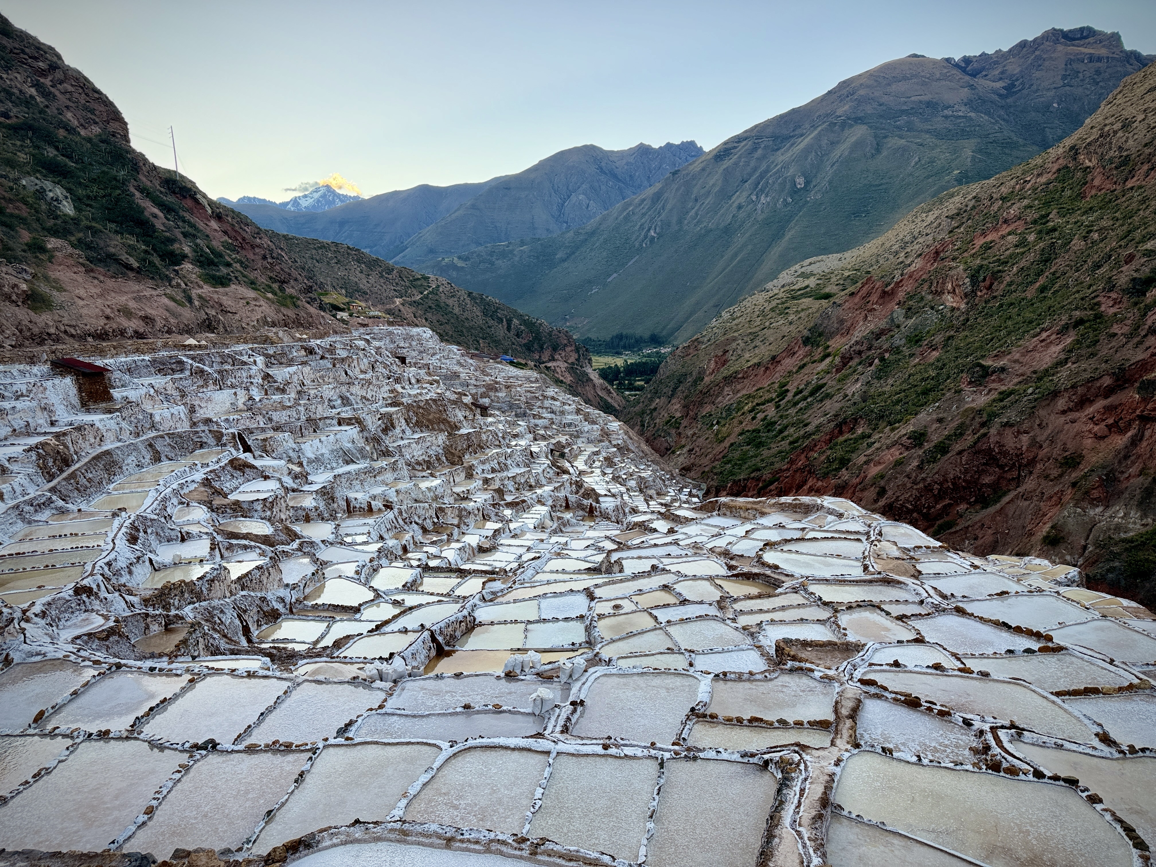 Maras salt terraces in the Sacred Valley of Peru